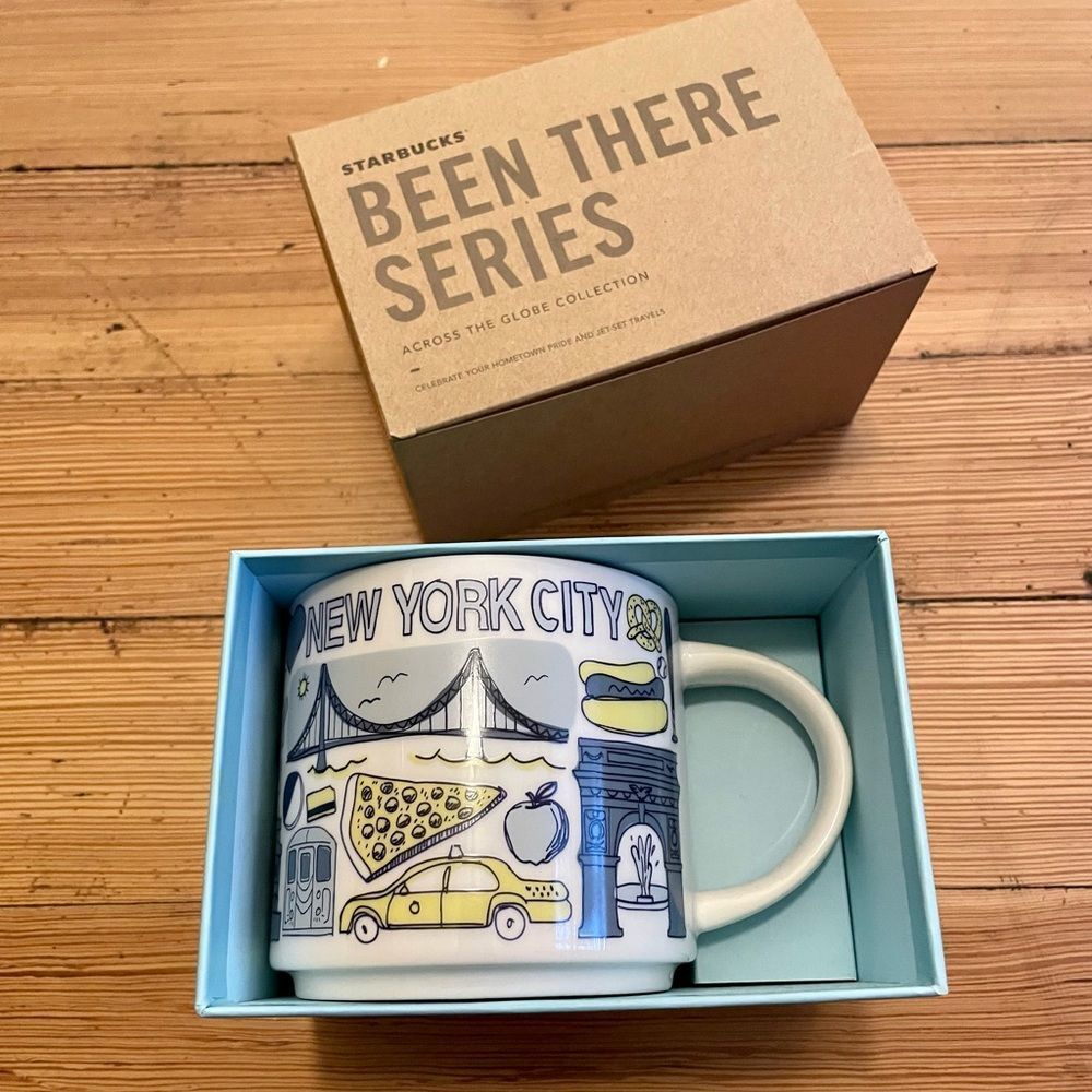 Starbucks Been There/ Across The Globe Collection 14oz ceramic mug.New York City - Picture 8 of 8